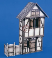 Verlinden 1/35 Old German City Residence Section [Resin Diorama Model kit] 2192