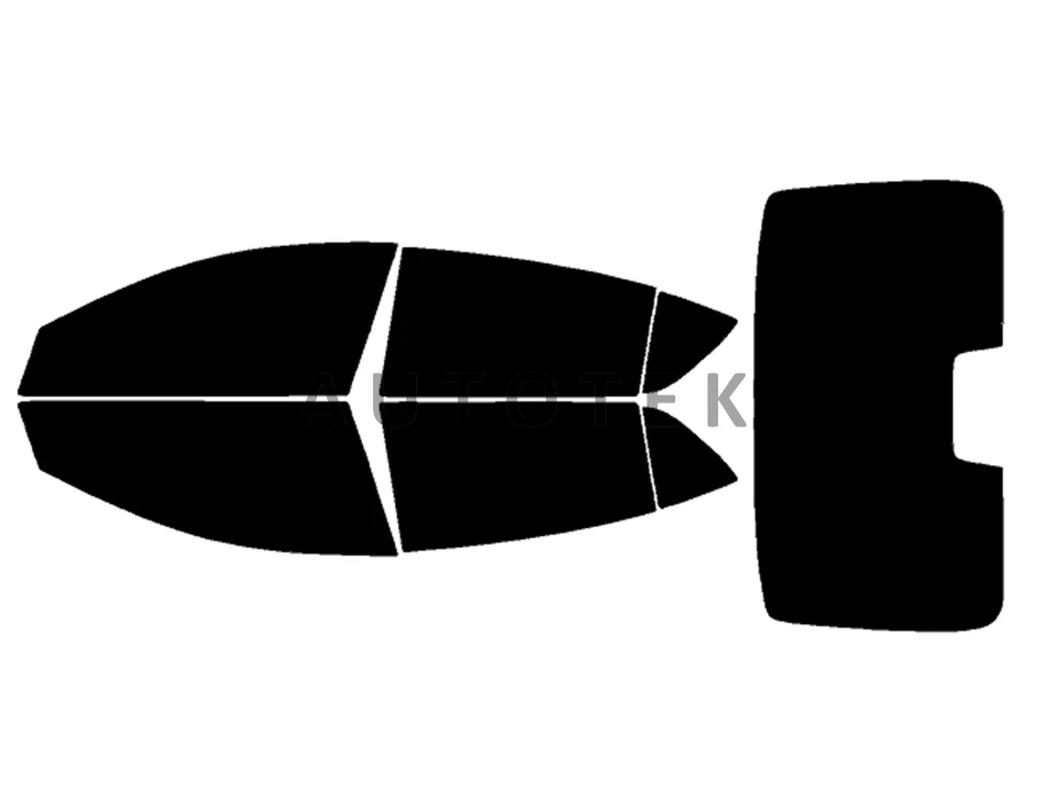 Película precortada en todos los lados + ventana trasera cualquier tono % para Acura ILX sedán 2013-23 Foto 3 de 4