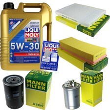 INSPEKTIONSKIT FILTER LIQUI MOLY ÖL 5L 5W-30 für VW Polo Variant 6KV5 1.9 TDI