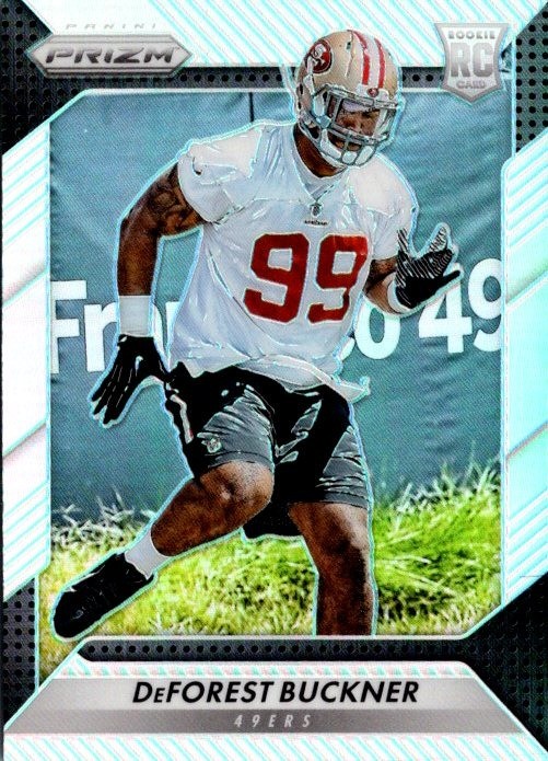 2016 Panini Prizm #203 DeForest Buckner Prizm Silver Rookie RC Oregon Colts