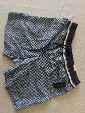 Tommy Hilfiger Men s Swim Trunks XL Navy White Drawstring Mesh Lined Shorts NWT