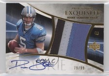 2007 Exquisite Collection Parallel 1 79/99 Drew Stanton #122 Patch Auto fm0
