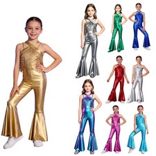 Girls Dress Carnival Costume Party Dancewear Competition Dance Outfits Modern