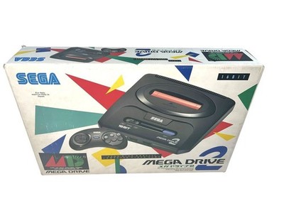 Sega Mega Drive 2 II MD2 Console HAA-2502 with Box Tested