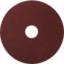 Industrial 18"" Stripping Pad Maroon 10 Per Case  Industrial 641290MRX