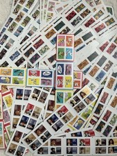 Lot de 10 carnets de timbres postal lettre verte 20gr mixte