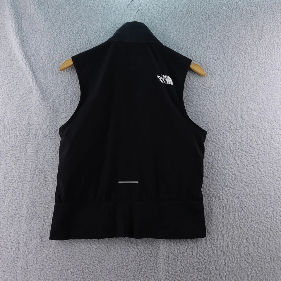 Chaleco The North Face para mujer M negro cremallera completa sin mangas correr al aire libre camping Foto 2 de 4