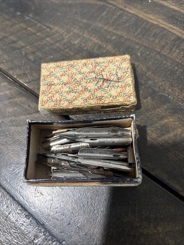 Vintage Spencerian Fountain Pen Nibs Box