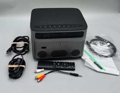 Wimius P64 Desktop Video Projector USB HDMI Good Condition/Box