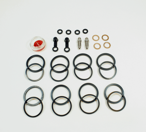 Kit de sello de reparación de pinza de freno para 1990-2007 Kawasaki NINJA ZX6 ZX 6 ZZR600 frontal - Imagen 1 de 4