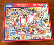 WHITE MOUNTAIN Jigsaw Puzzle  THE 1990's  1000 Piece COMPLETE