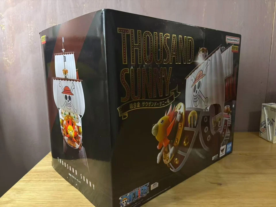 Figura de acción oficial BANDAI One Piece Thousand Sunny Chogokin nueva EE. UU. Foto 3 de 4