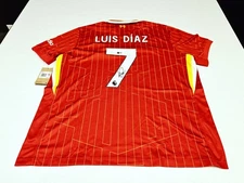 Luis Diaz Autographed Liverpool FC Signed Nike Jersey Beckett Certified