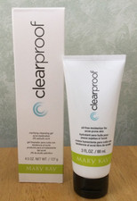 Mary Kay Clear Proof Clarifying Cleansing Gel 4.5 Oz  Oil Free Moisturizer 3 Oz