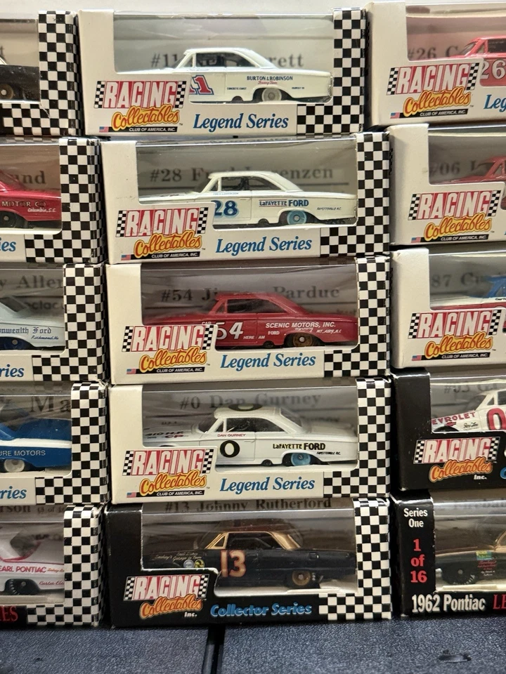 1991 RCCA Nascar Legends Лот из 20 Классических 1960-х Pontiacs/Fords/Chevy - Изображение 3 из 4