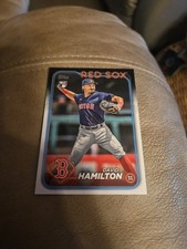 2024 Topps David Hamilton #202 RC Boston Red Sox