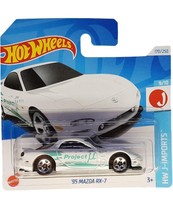 Hot Wheels 95 Mazda RX-7 Weiß J-Imports 2024 Ovp