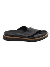 Clarks Men's Sandals UK 6 Black 100% Leather Slider