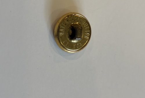 Ralph Lauren Metal Cuff Sleeve Gold Tone Blazer 8 Replacement Buttons - Picture 3 of 3