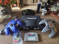 Nintendo 64 Console Bundle New Controller New Adapter Tested Working