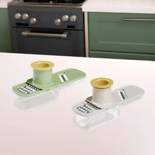 2Pcs Ginger Garlic Grater Utensil Manual for Wasabi Veggie Fruits Vegetable
