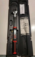 HVAC Auto Torque Wrench 5-99.6 ft.lb/6.8-135 N.m 2% accuracy Open End Adjustable