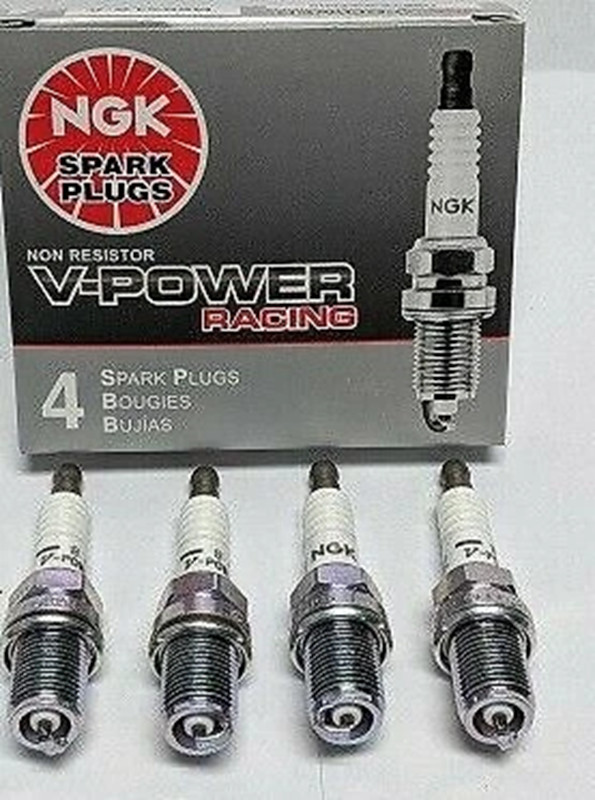 NGK 4091 R5671A-7 Racing Spark Plug - Set of 4