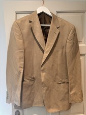 M&S Marks And Spencer Men’s Beige/creme Blazer, 40in Chest