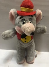 Vintage 1980 Chuck E. Cheese Showbiz Pizza 11.5” Plush Chucky Rare HTF Fast Ship