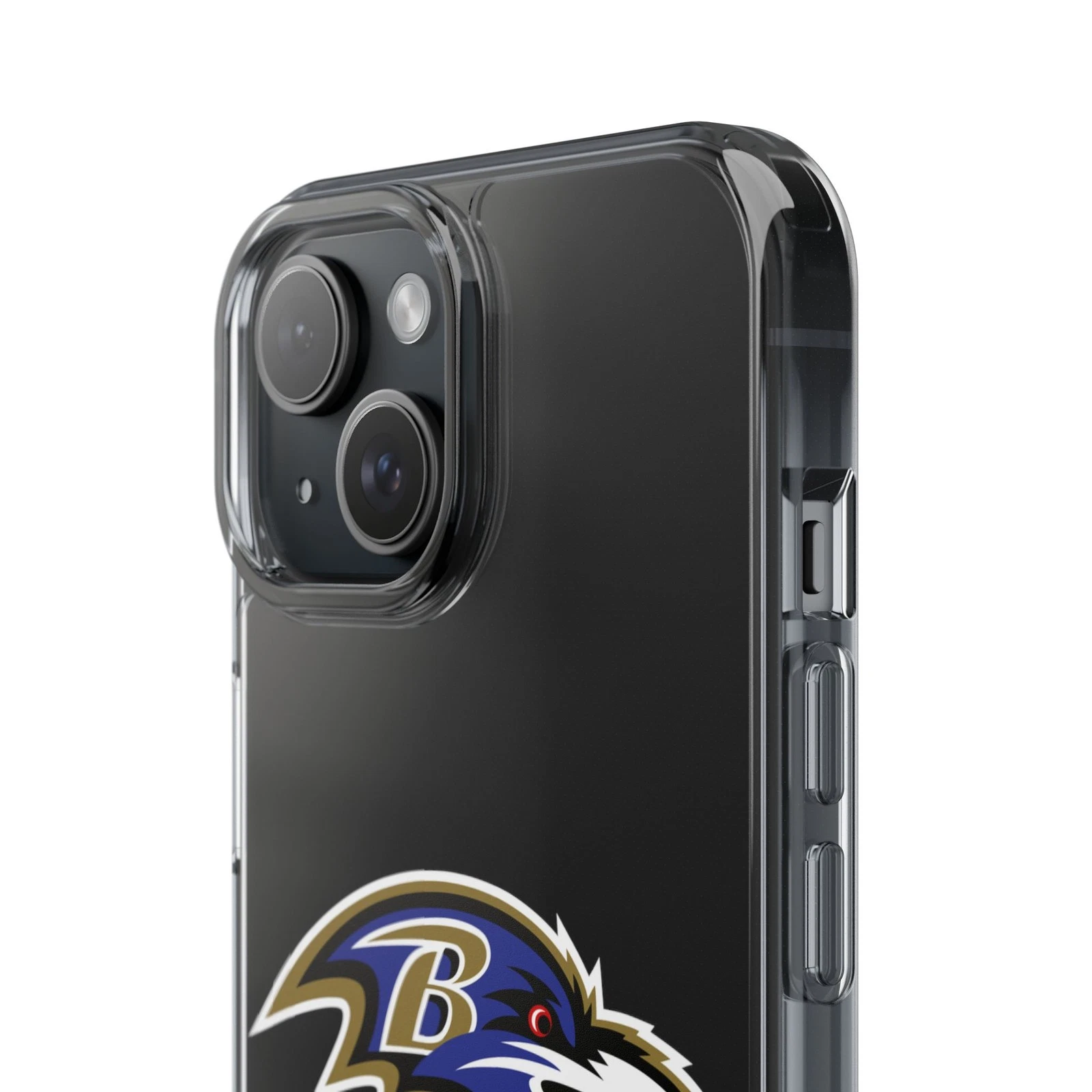 Baltimore Ravens Clear Phone Case for iPhone