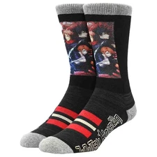 Jujutsu Kaisen - Main Characters Crew Socks (Sublimated) - Bioworld