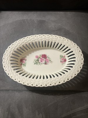Formalities By Baum Brothers Victorian Rose Reticulated Bowl