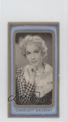 1936 Cigaretten Bilderdienst Bunte Filmbilder Series 1 Charlott Daudert #55 1s8