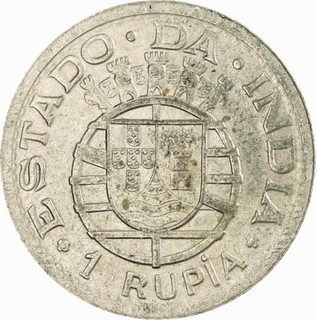 Portoghese India Portugal Goa Rupia 1947