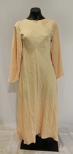 Mango Women's Flared Sleeve Satin A-Line Dress ZG3 Pale Pink Size US:2 UK:6 NWT