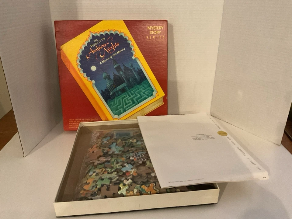 Springbok Jigsaw Puzzles Lot Of 2, 500 Piece Each Mystery Story Sealed Unopened - Image 4 of 4