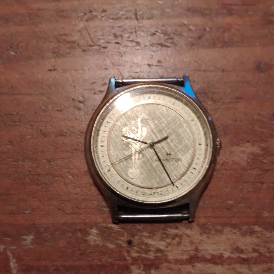 Hamilton 9812 натуральной кожи кварцевые аналоговые мужские часы новый аккумулятор - Изображение 2 из 4