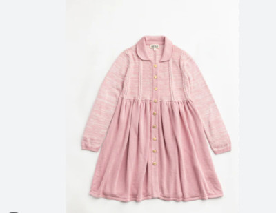 NWT Girls Finding Foxtale Blushing Pink Dress Size 5