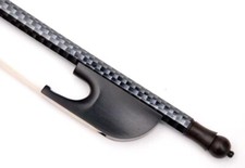 3pcs Advanced carbon Fiber Violin Bow, Baroque style. Ebony frog, Great Balance