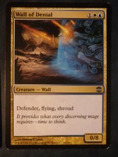 mtg magic wall of denial ENGLISH FRENCH denial wall alara 2 available