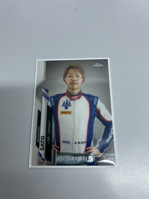 Marino Sato Topps Chrome  #42 Formula 1 , 2 Formel 1, 2 Future Star