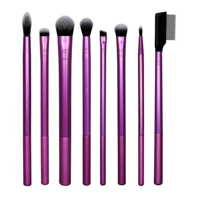 079625019919 Everyday Eye Essentials zestaw pędzli do makijażu oczu 8szt Real Te