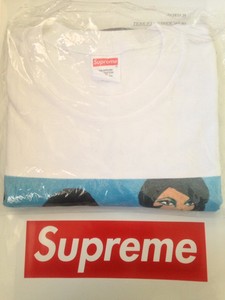 supreme group tee white