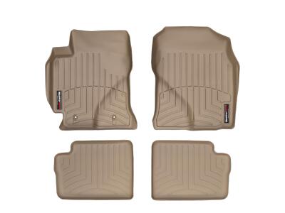 WeatherTech FloorLiner for 2003-2008 Toyota Corolla - 1st & 2nd Row, Tan