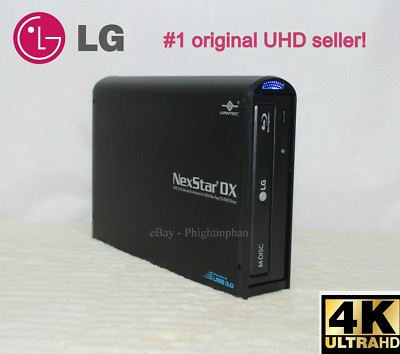 NEW External LG WH16NS40 Blu-ray drive firmware 1.02 4K, Ultra HD, UHD Friendly!