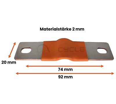 1 x Flexible Busbars Verbinder Schiene für LiFePO4-Zellen EVE LF280K LF304 MB31