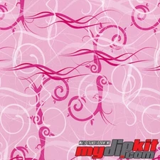 Hydrographics Film Hydro Dipping Water Transfer Print Film LL-128 Pink Swirl