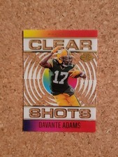 2021 Panini Illusions Clear Shots Insert Davante Adams #CS-8