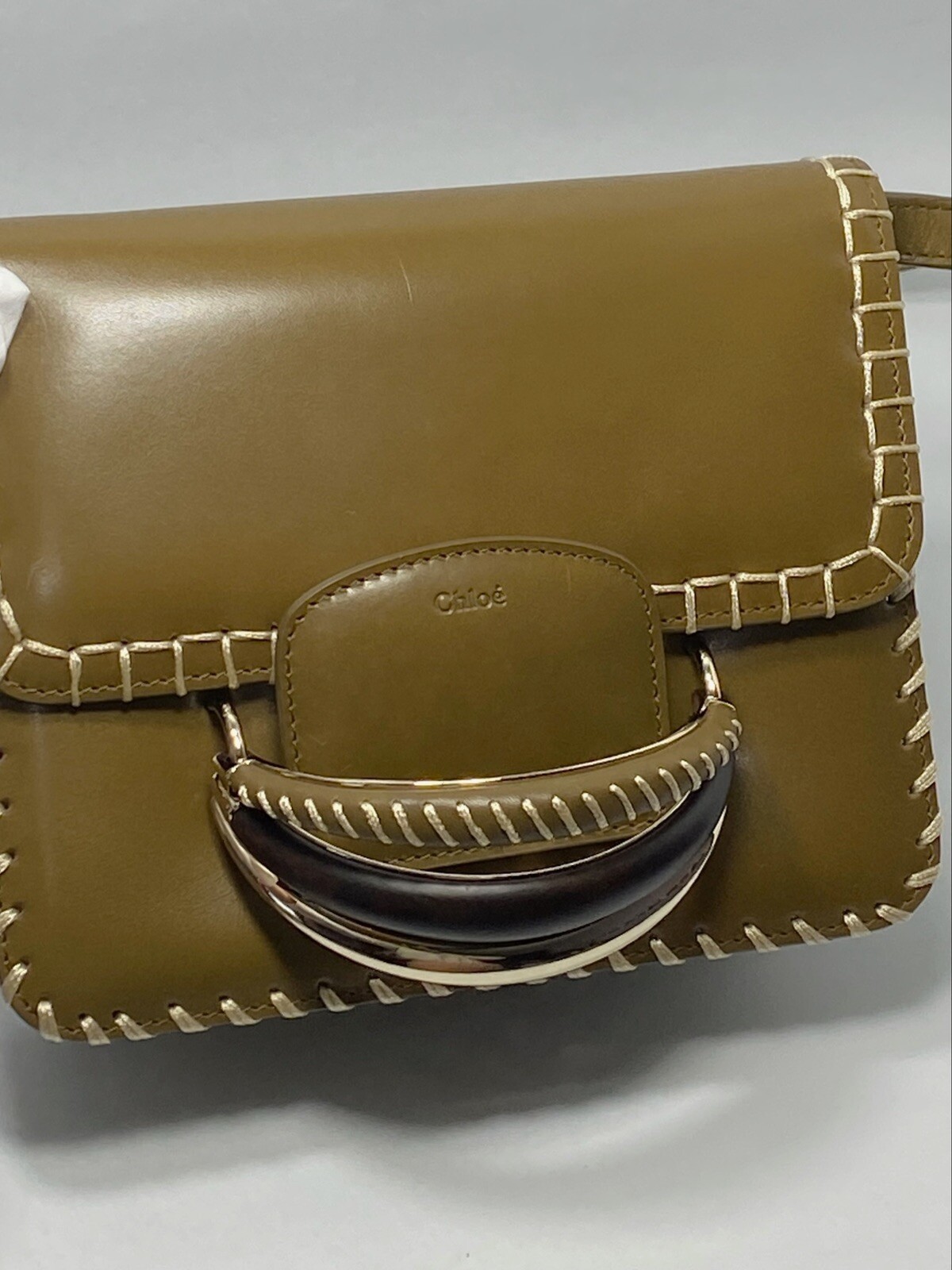 Chloe Kattie Blanket Stitch Crossbody Bag $2550 | eBay