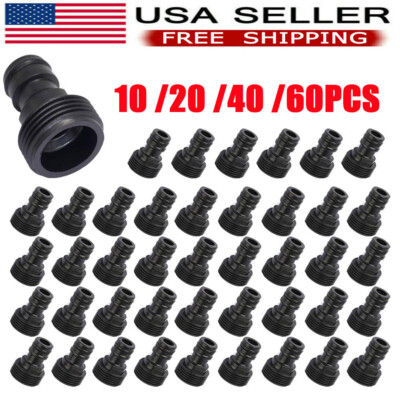 #ad 3 4quot; Garden Hose Quick Connect Water Hose For Brass Female Male Connector USA $7.59